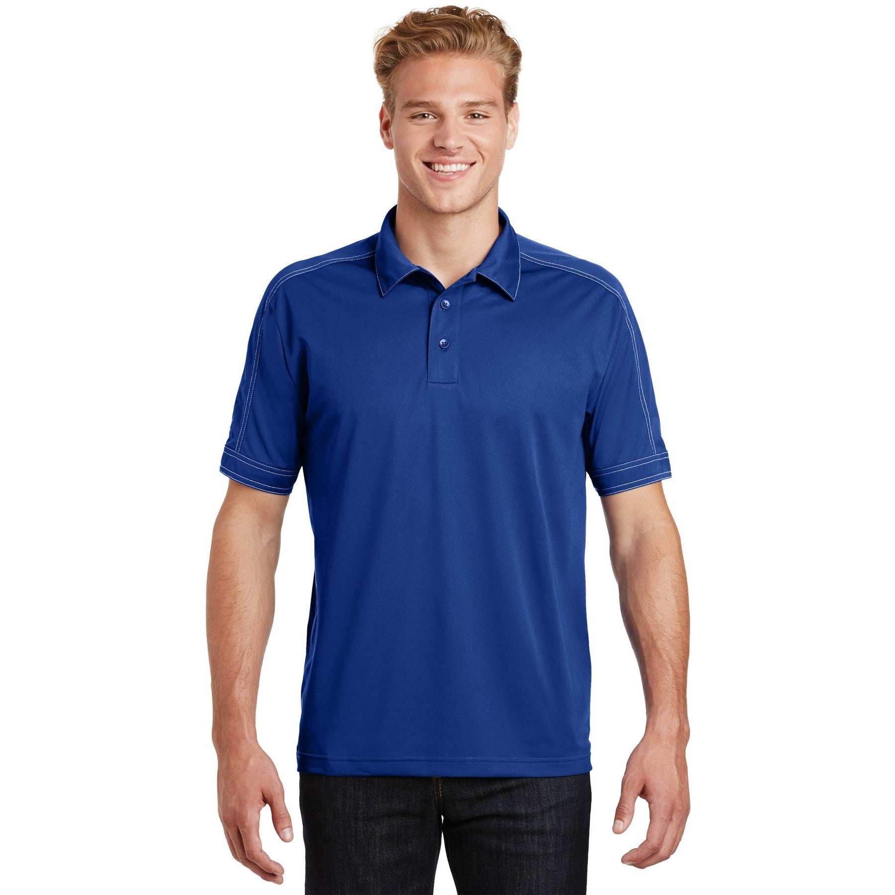 Sport-Tek-Sport-Tek® Contrast Stitch Micropique Sport-Wick® Polo. ST659-MedTech-5